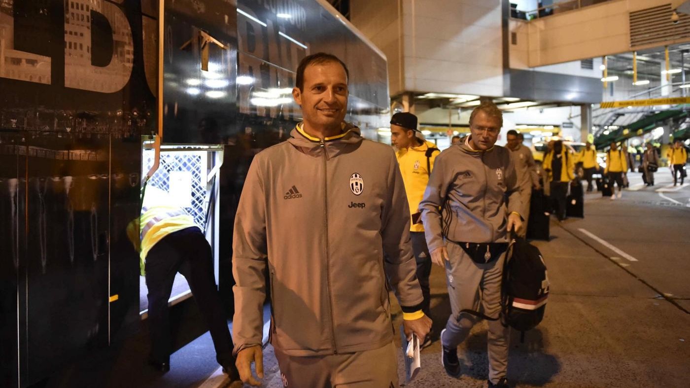 FOTO Inizio lo Juventus Jeep Tour: la squadra arriva a Melbourne