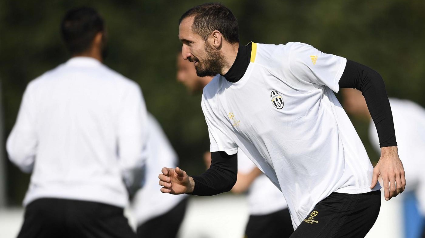 Juventus, i convocati per il Porto: c’è Chiellini