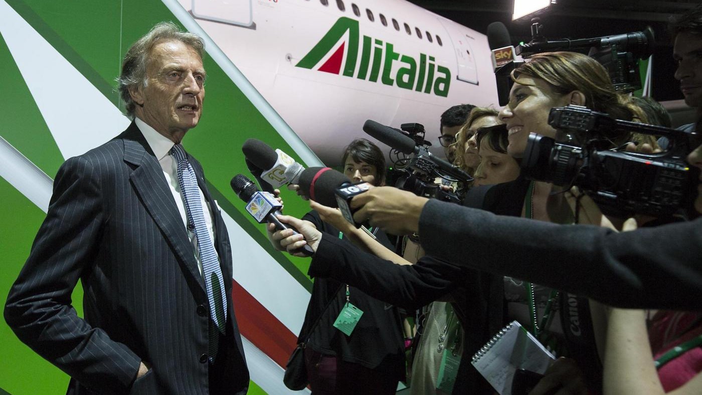Alitalia, Montezemolo lascia la presidenza. Oggi il cda
