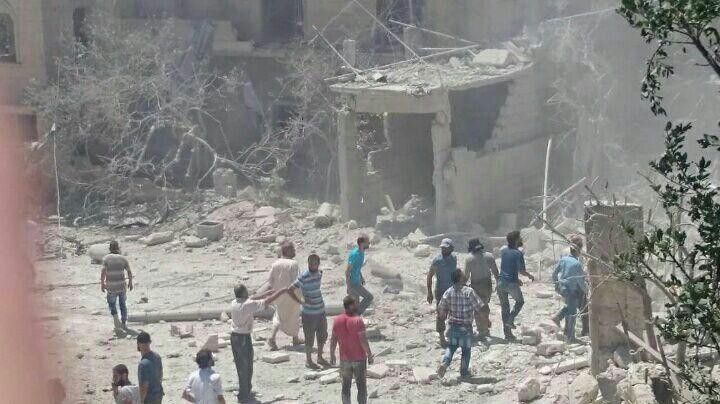 FOTO Siria, bombardata clinica di Save the Children
