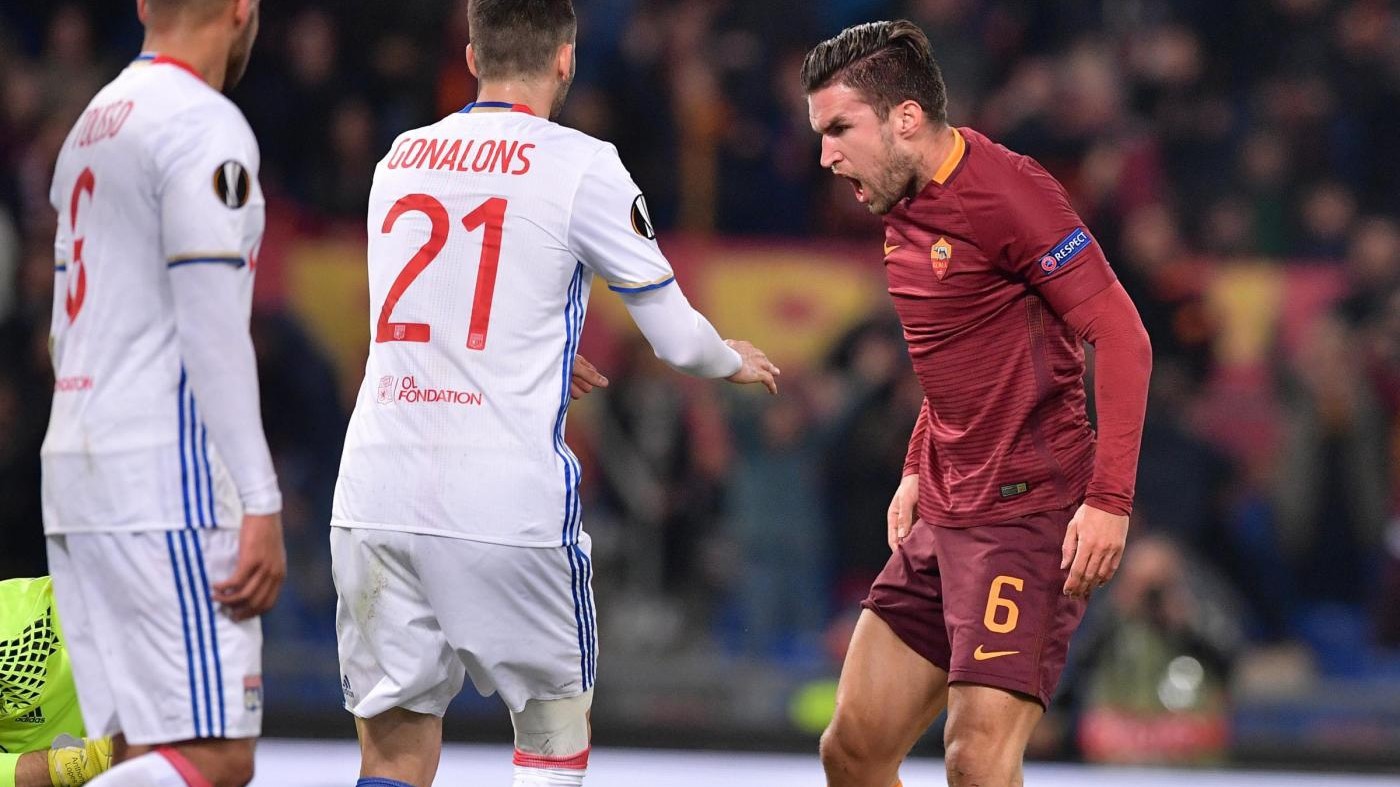 Europa League, Roma-Lione 2-1: giallorossi fuori/ DIRETTA