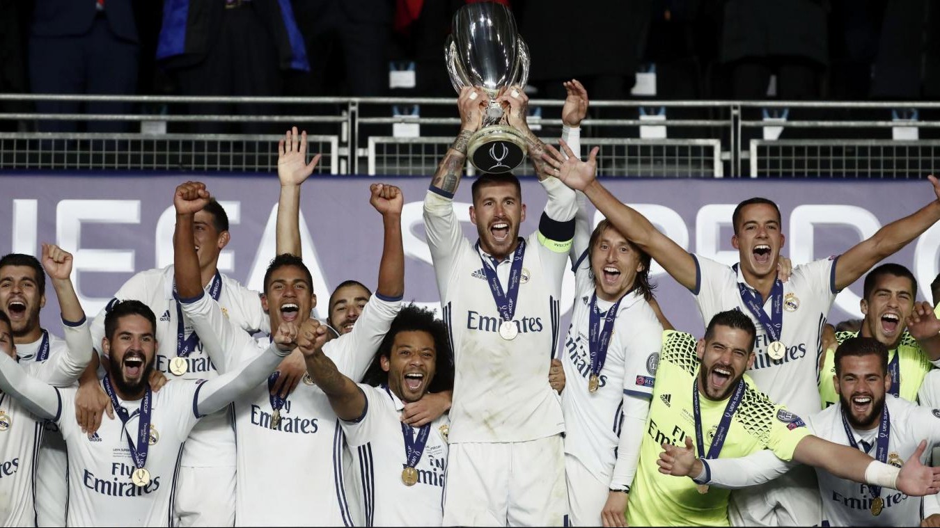 FOTO Real batte Siviglia e vince Supercoppa Europea