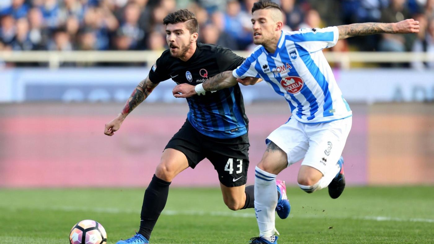 Serie A, Atalanta riparte: tris al Pescara per l’Europa