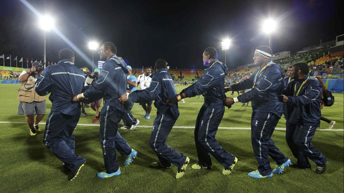 FOTO Rugby d’oro per le Fiji: prima medaglia olimpica per il Paese