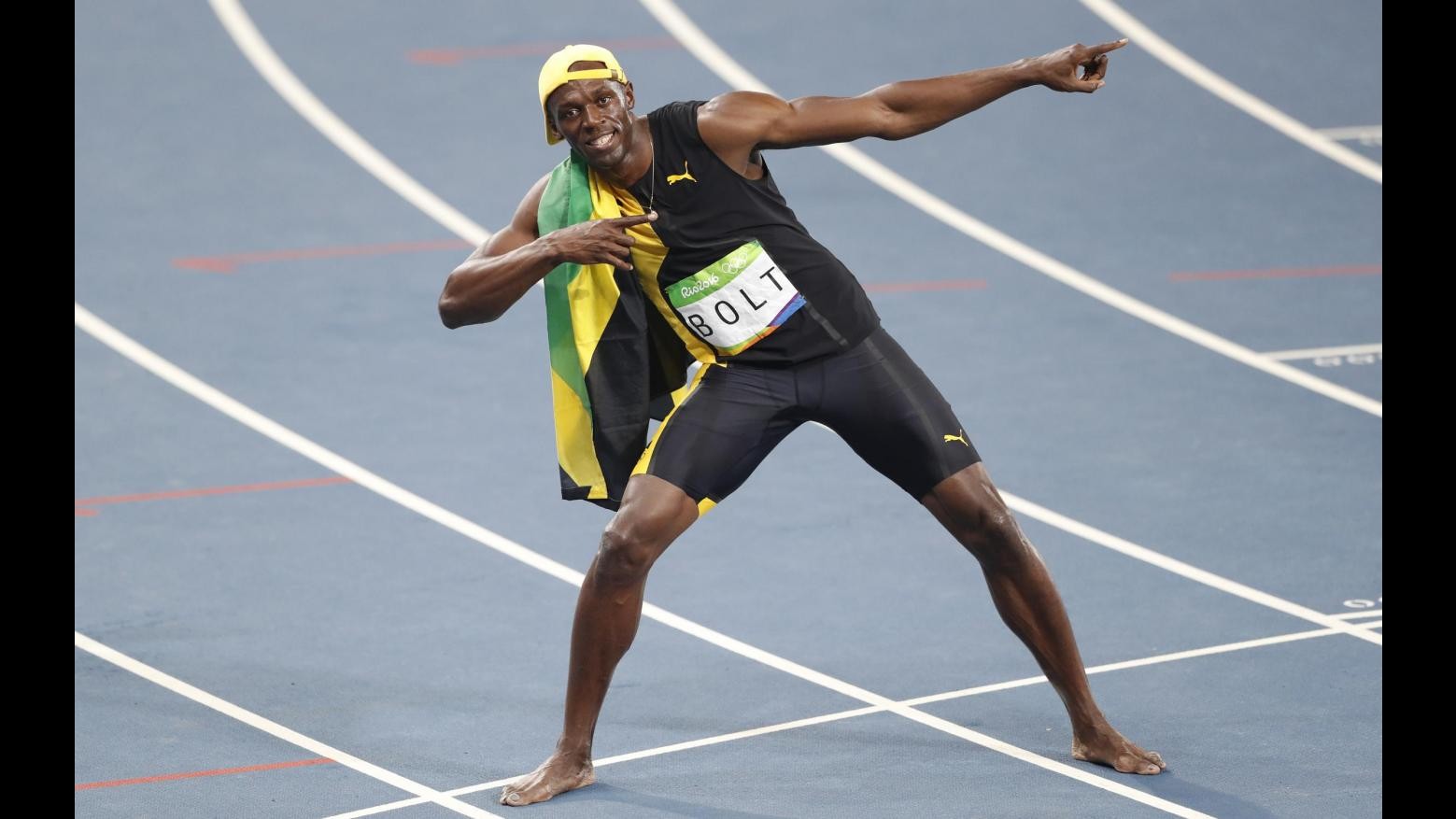 FOTO Usain Bolt re dei 100 metri per la terza volta