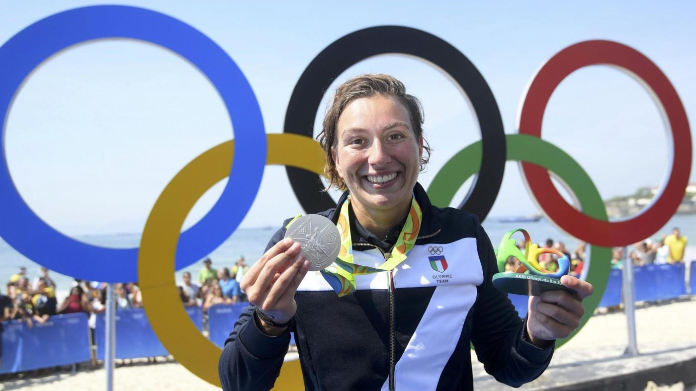 FOTO Rachele Bruni argento di resistenza nel nuoto di fondo