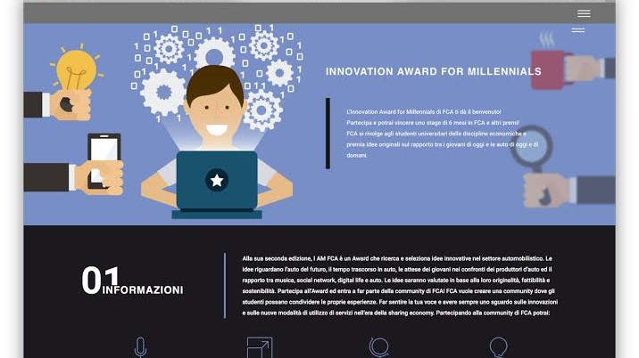 FCA: al via la seconda edizione di “I AM FCA – Innovation Award Millennials”