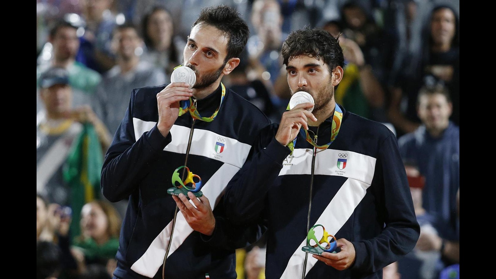 FOTO Rio, Lupo-Nicolai argento nel beach volley