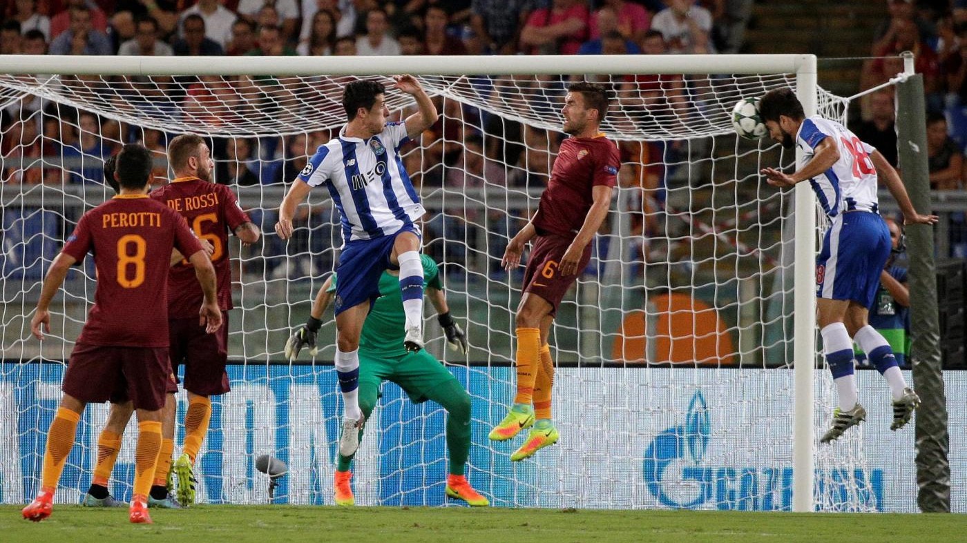 FOTO Roma da incubo all’Olimpico: Porto vince e va in Champions