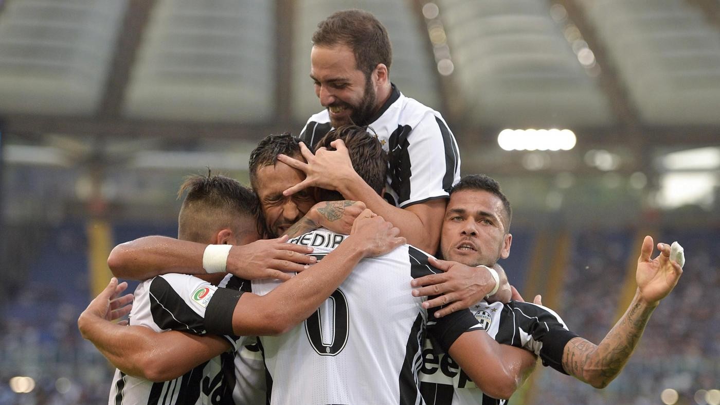 FOTO La Juve batte la Lazio 0-1, decide il gol di Khedira
