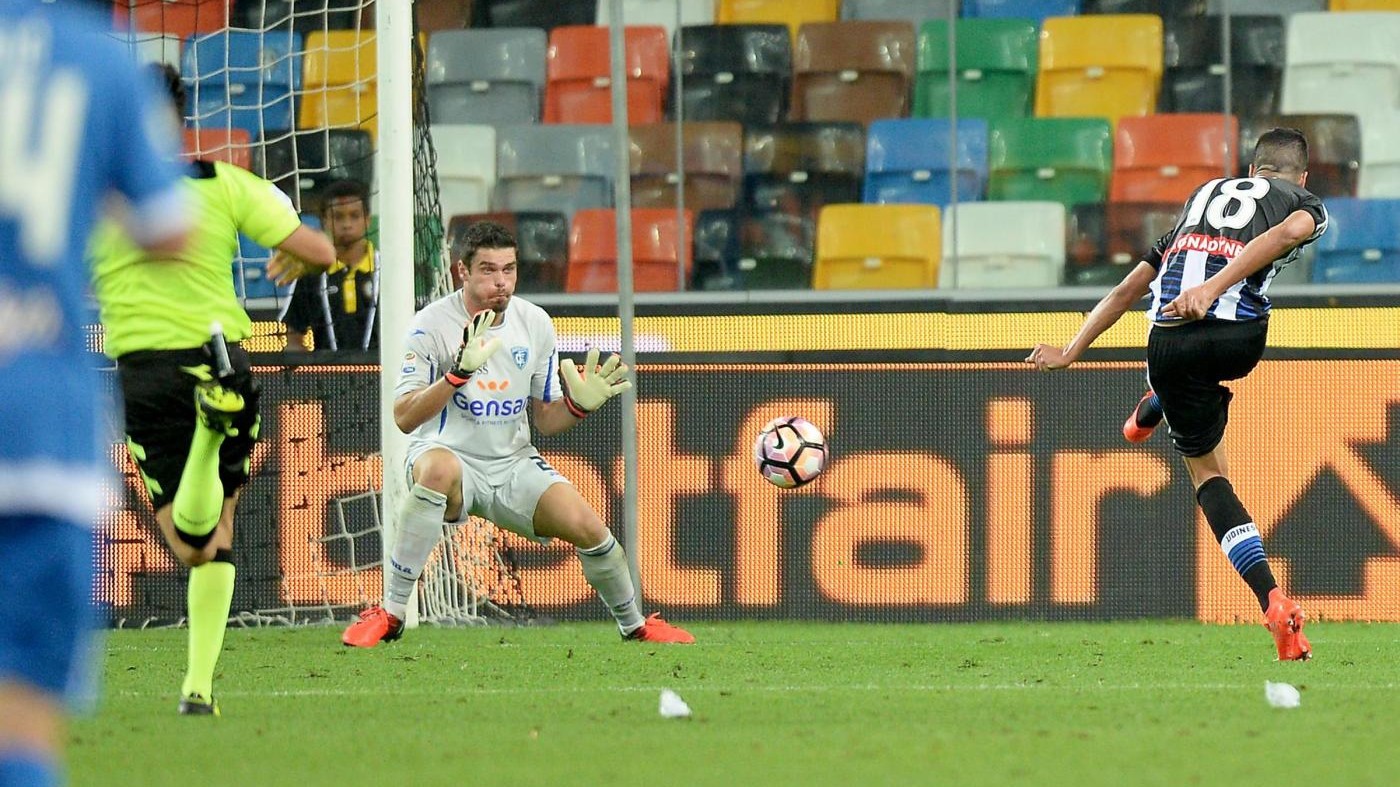 FOTO L’Udinese supera l’Empoli 2-0