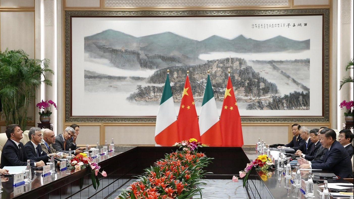FOTO Cina, il premier Renzi a Hangzhou per il G20