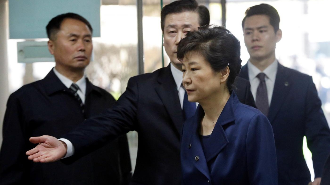 Corea Sud, l’ex presidente Park arrestata per corruzione