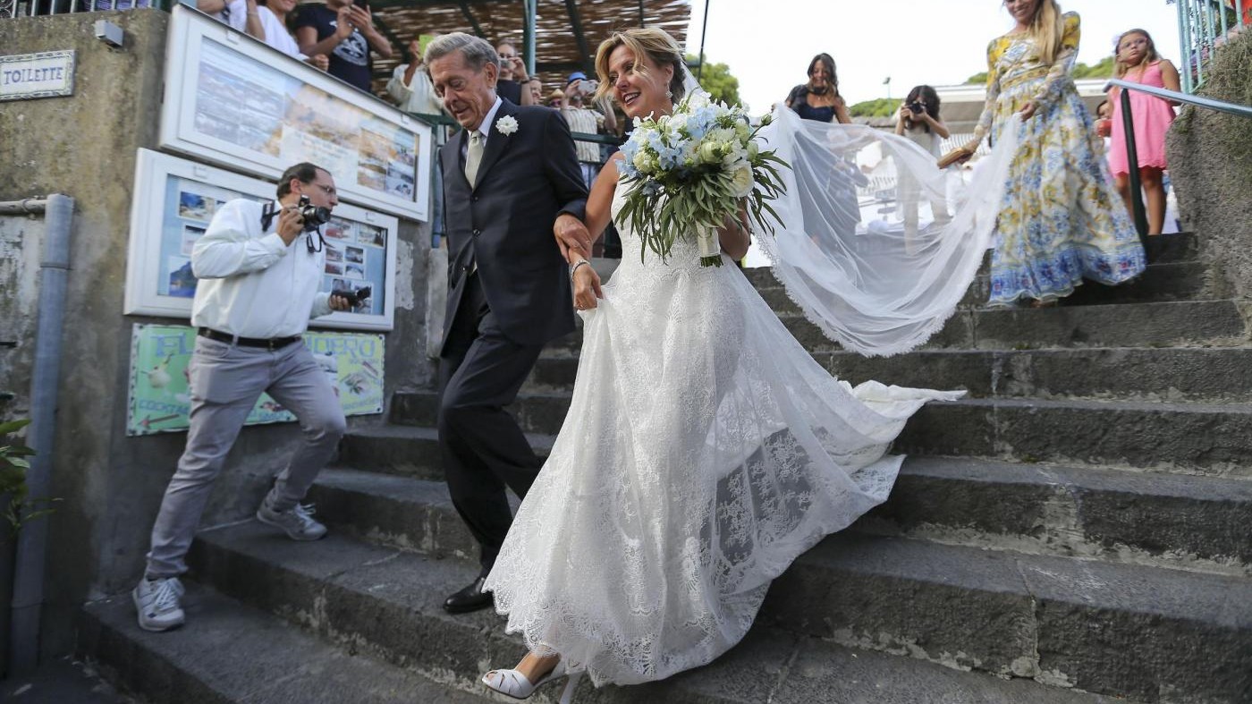 FOTO Matrimonio a Capri per la ministra Lorenzin