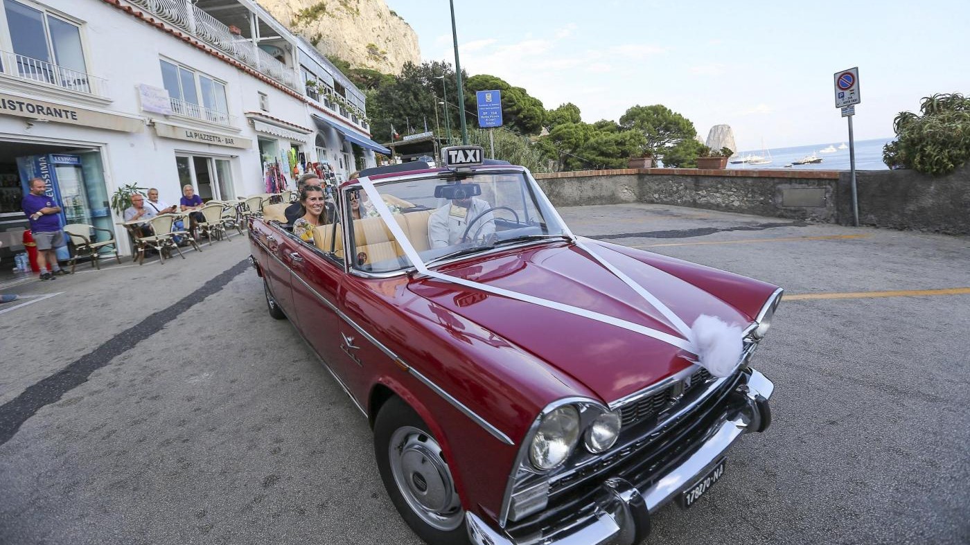 FOTO Matrimonio a Capri per la ministra Lorenzin