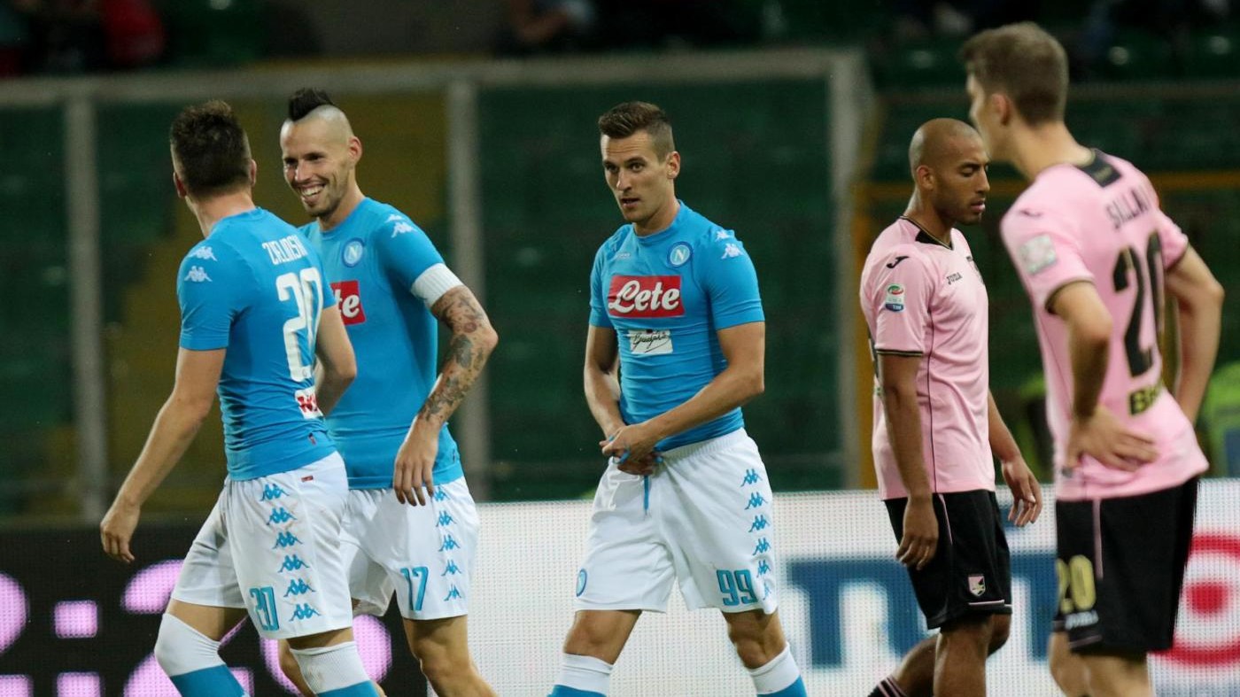 FOTO – Palermo-Napoli 0-3