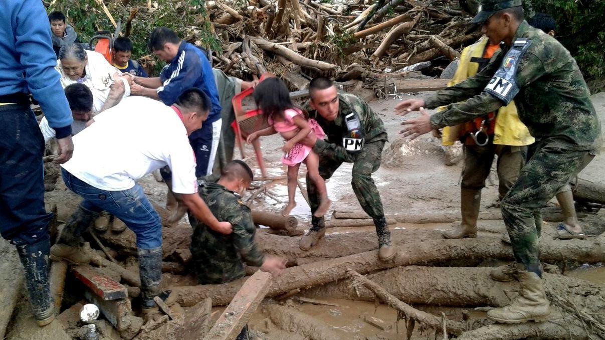 Colombia, Mocoa devastata da una valanga di fango: 200 morti