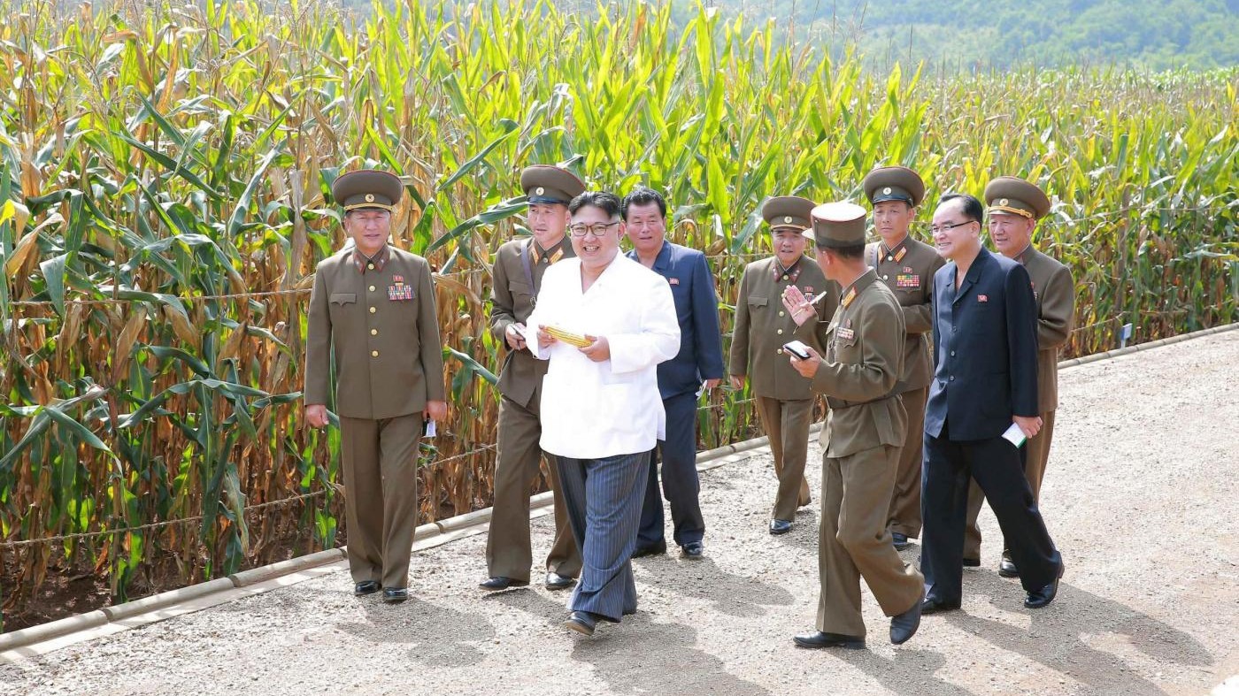 FOTO Nord Corea, riecco Kim Jong-un mentre visita una fattoria