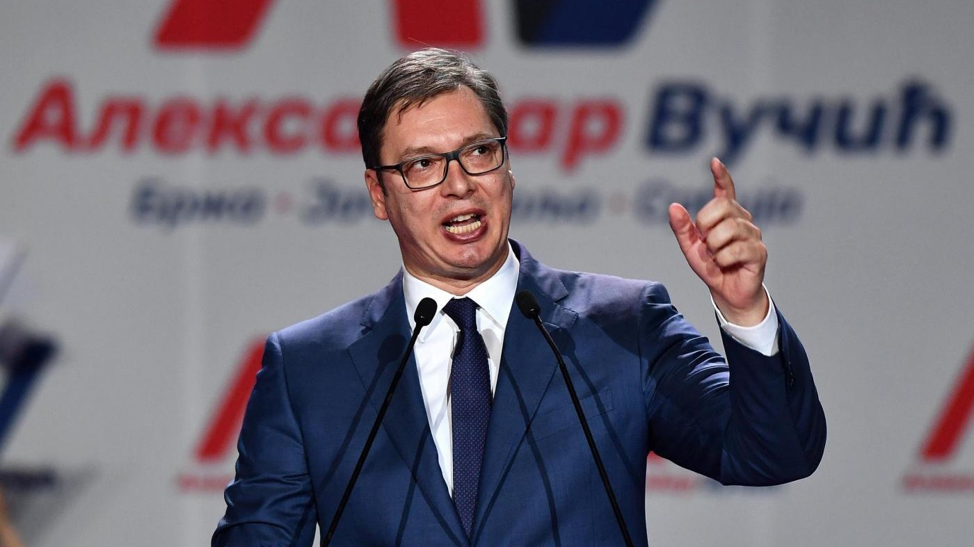 Serbia, Vucic sfiora il 60% nelle elezioni presidenziali