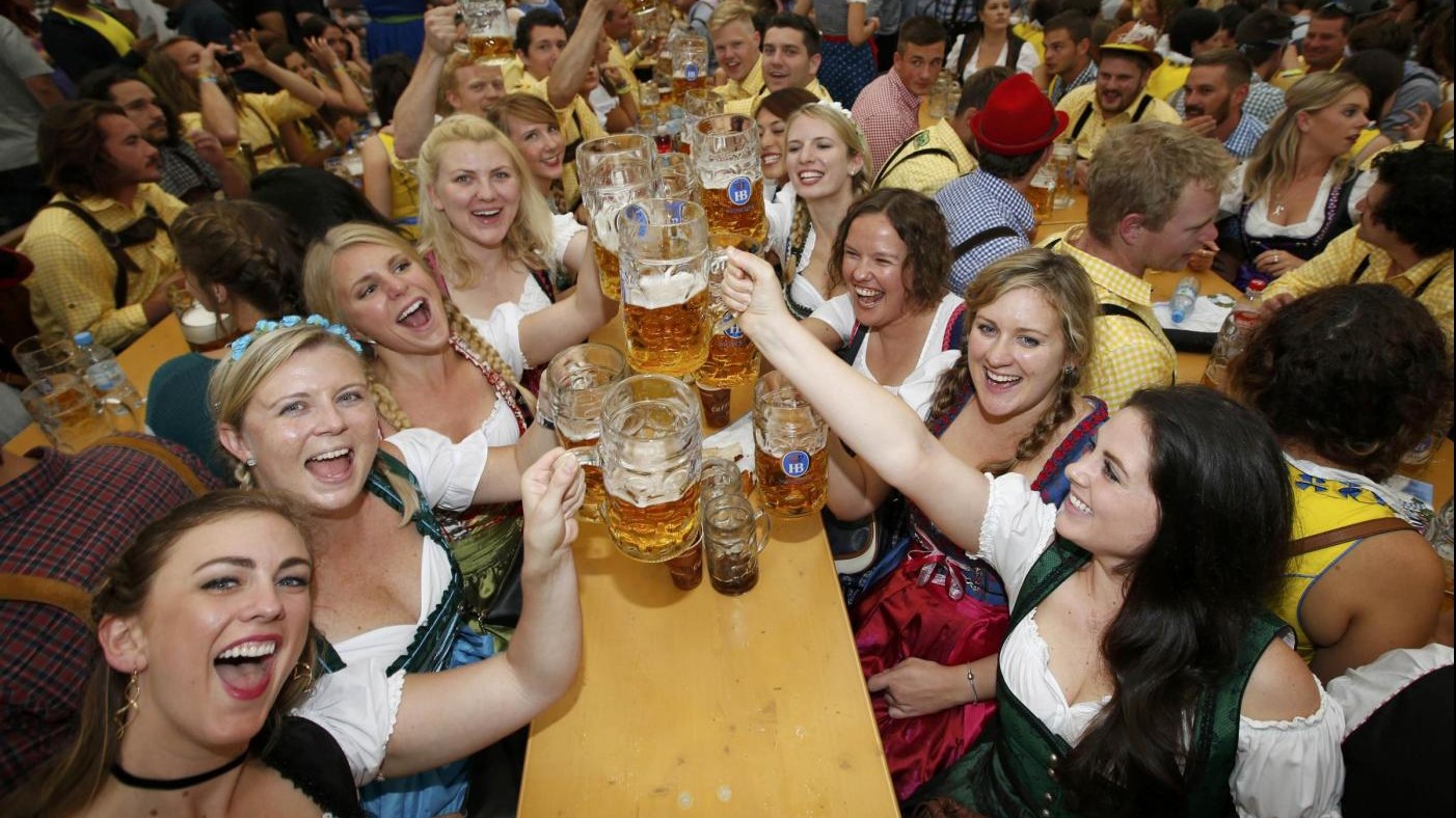 Primo giorno dell’Oktoberfest 2016 a Monaco