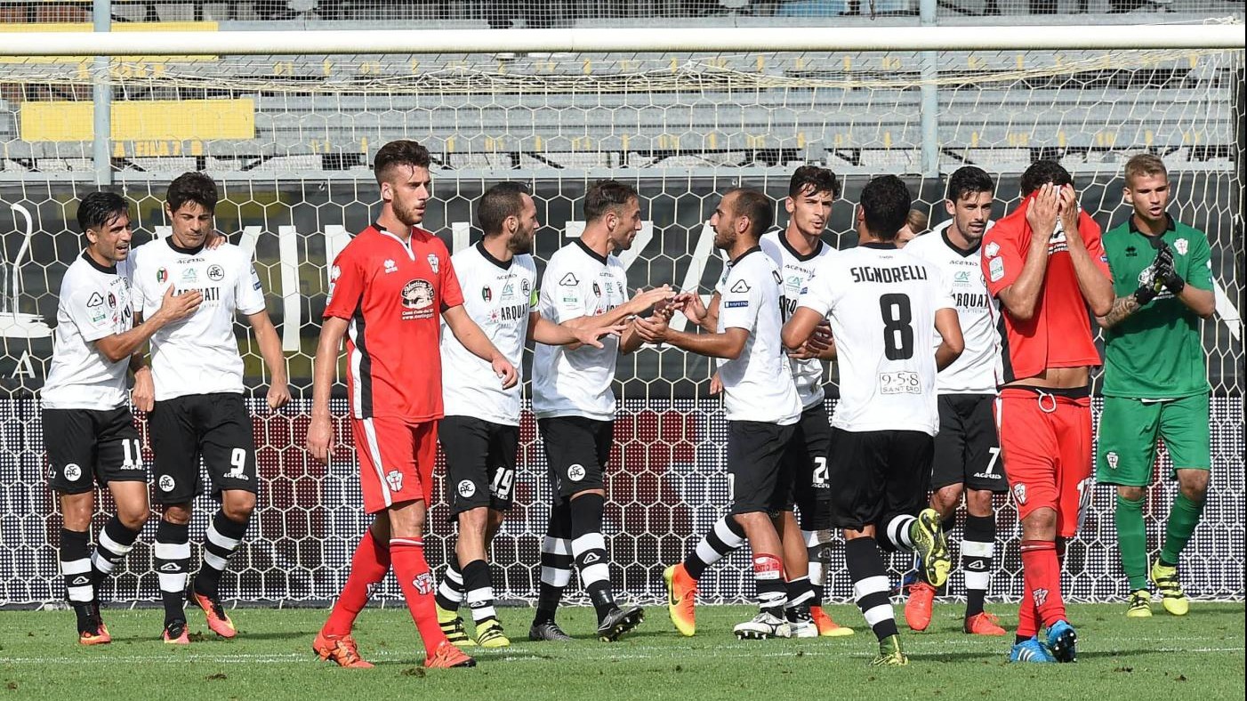 FOTO Serie B, Spezia-Pro Vercelli 2-1