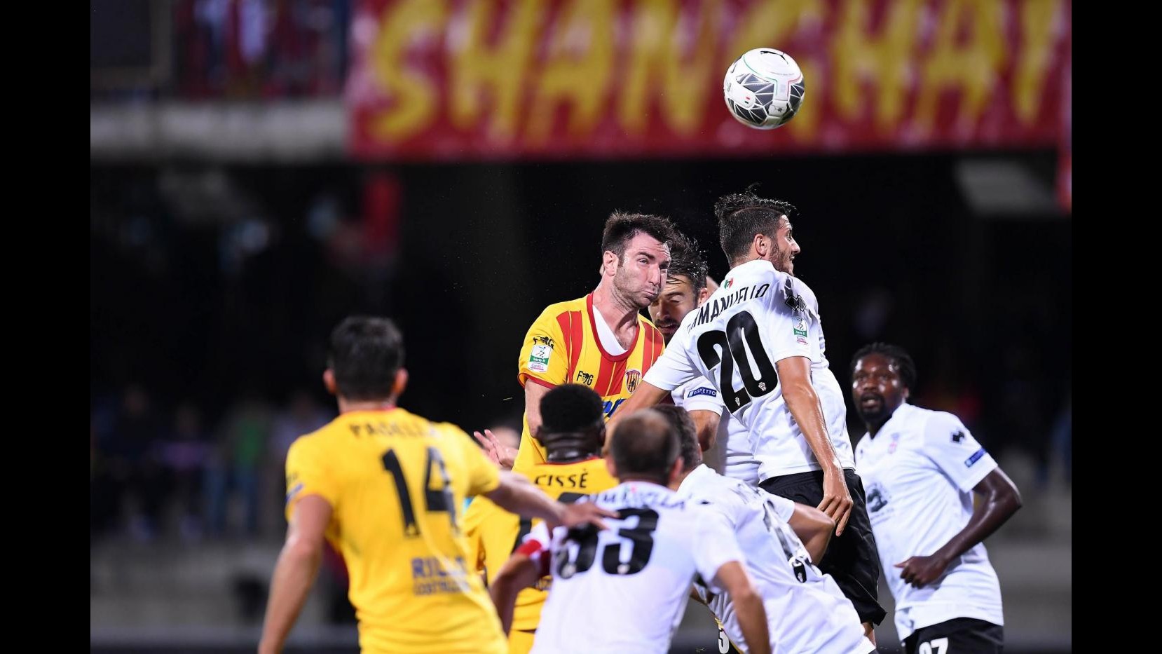 FOTO Serie B, Benevento-Pro Vercelli 1-1