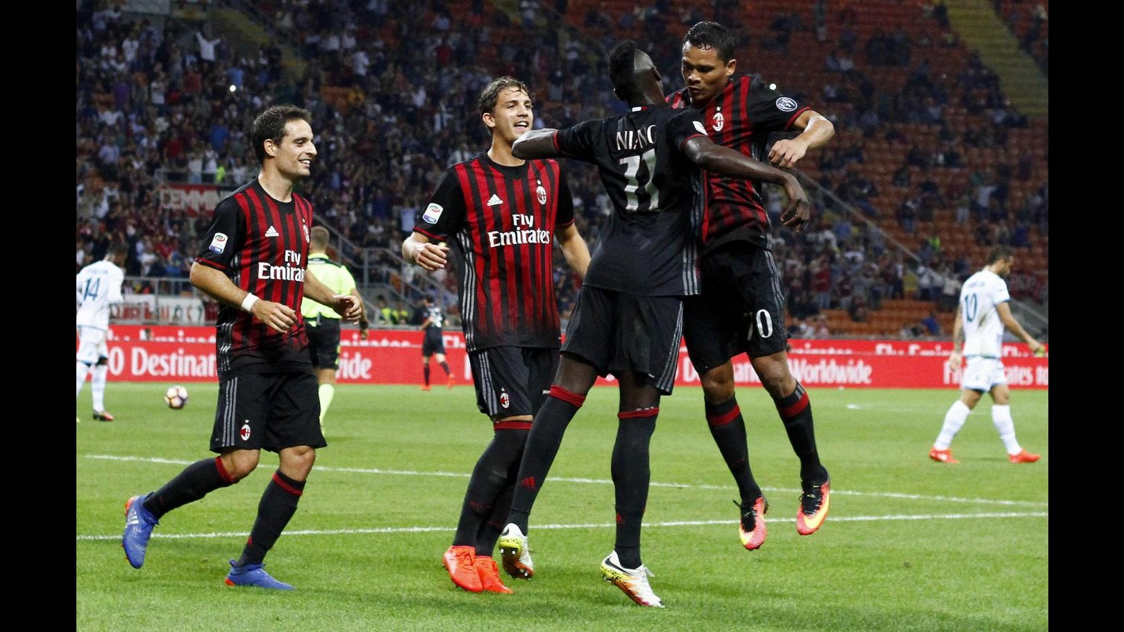 FOTO Milan-Lazio 2-0, a segno Bacca e Niang
