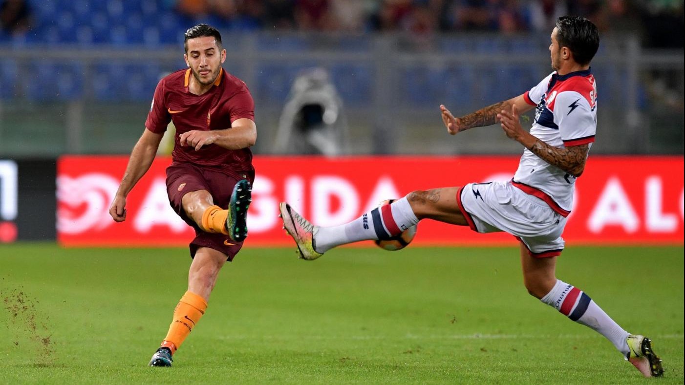 FOTO Roma 4-0 al Crotone: doppietta di Dzeko