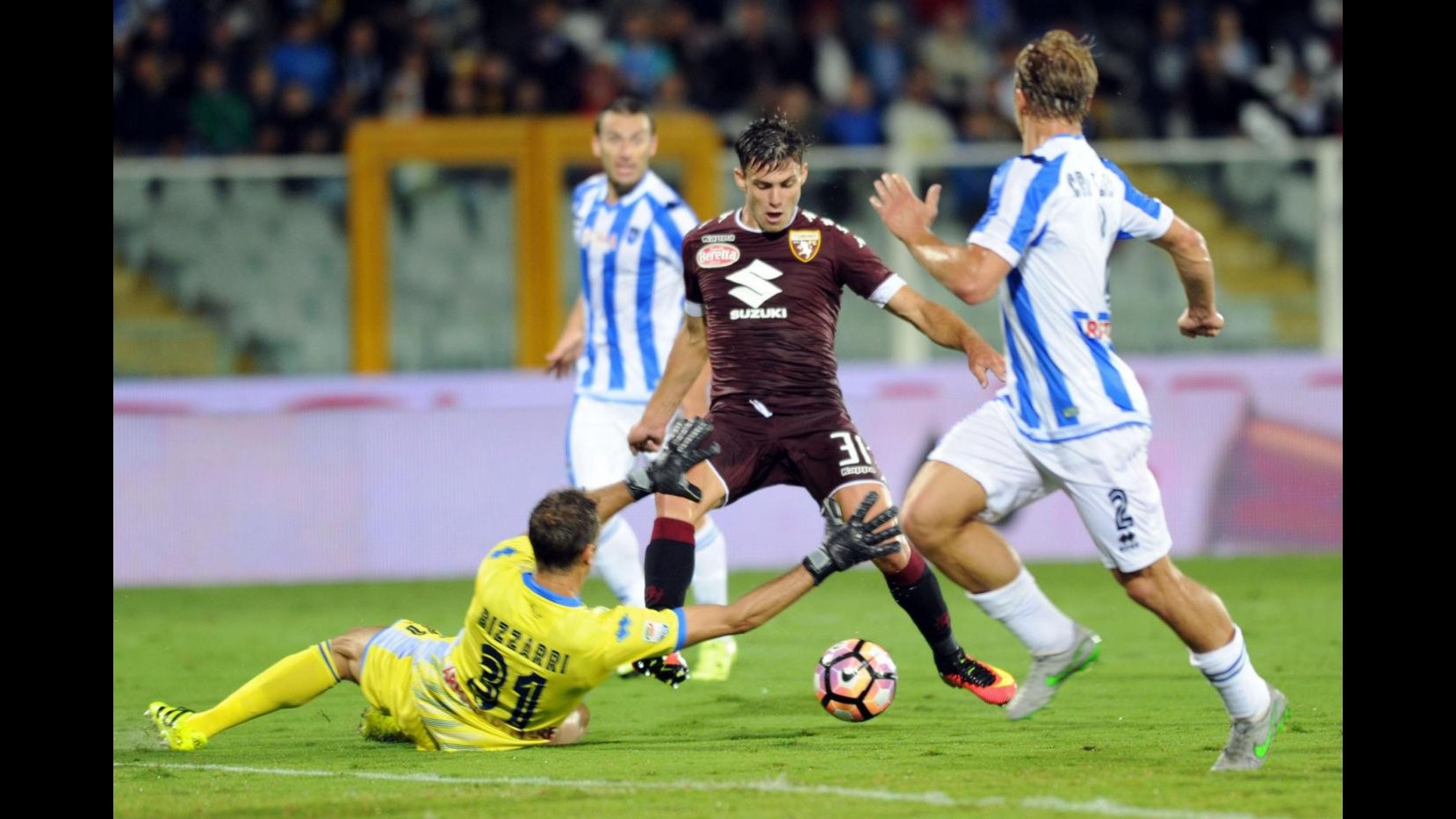 FOTO Il Torino in nove non va oltre lo 0-0 a Pescara