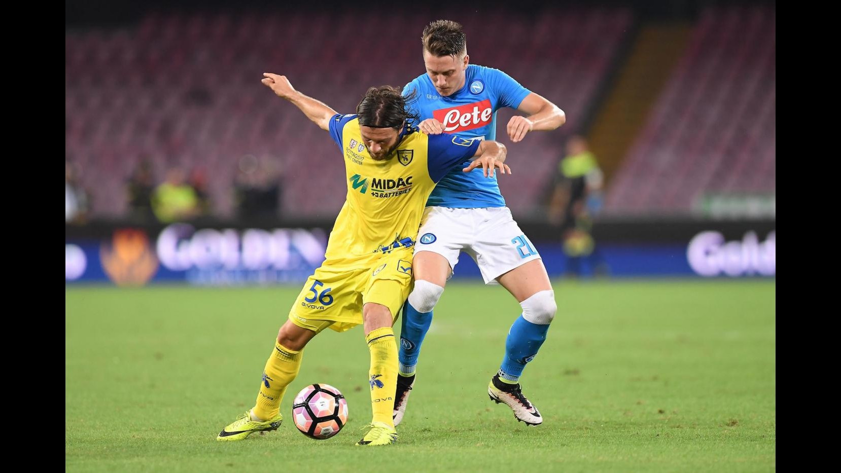 FOTO Napoli stende Chievo 2-0: a segno Gabbiadini e Hamsik