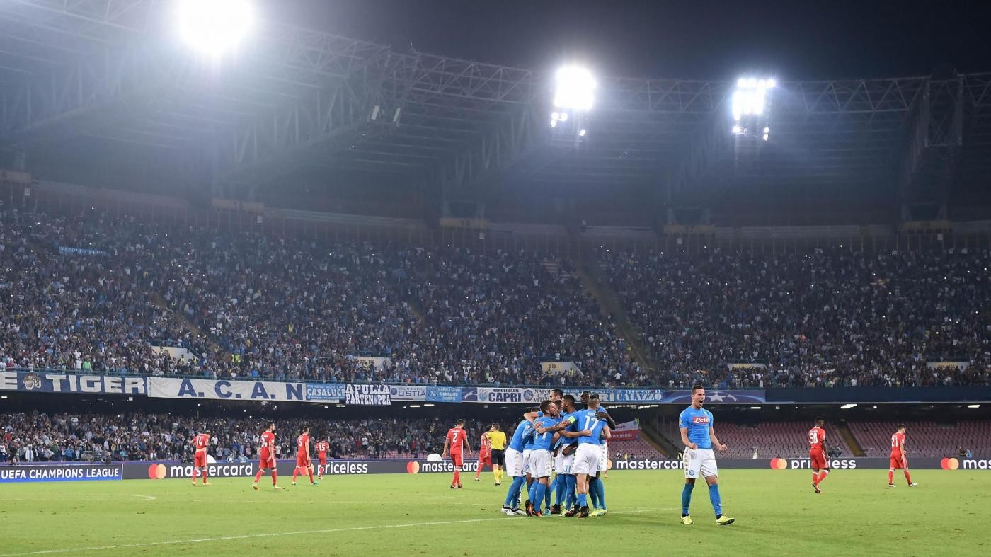 FOTO Champions League: Napoli-Benfica 4-2
