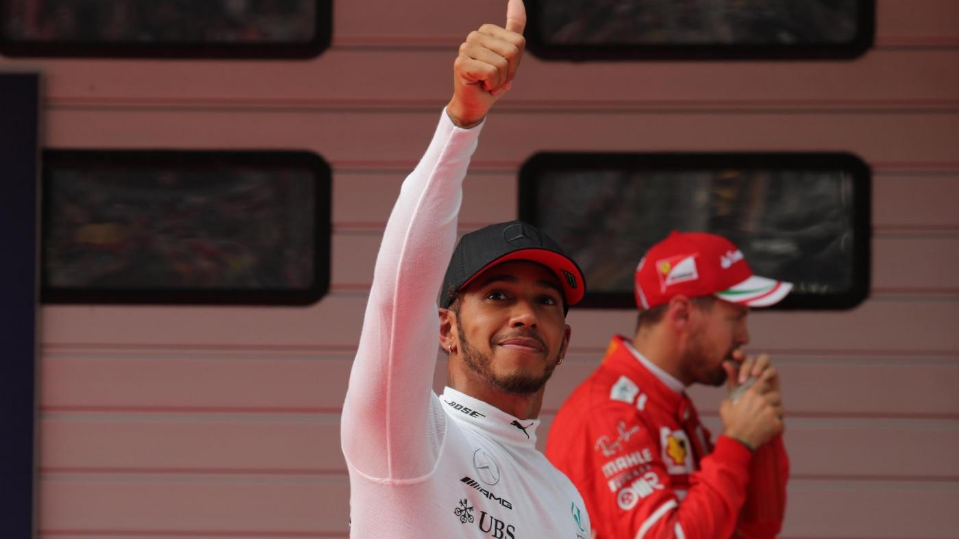 F1, gran premio Cina: un super Hamilton si prende la pole ma la Ferrari c’è