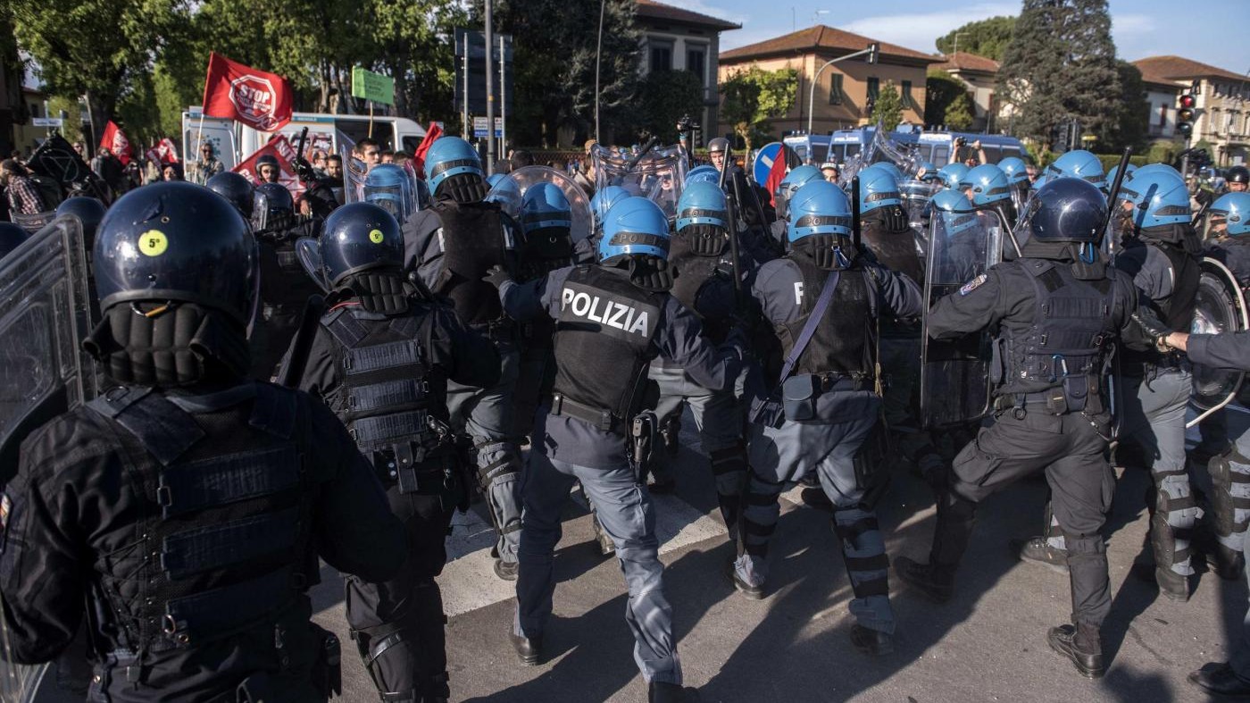 G7 Esteri a Lucca: tra le mura il vertice sulla Siria, fuori i disordini