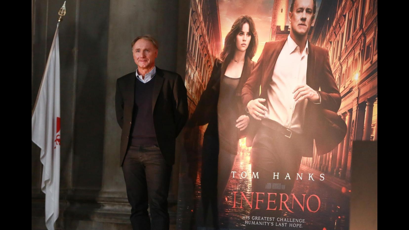 Tom Hanks e Ron Howard presentano ‘Inferno’ a Firenze
