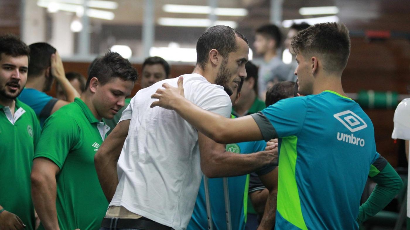 Chapecoense, il superstite Neto si allena a 5 mesi dall’ incidente