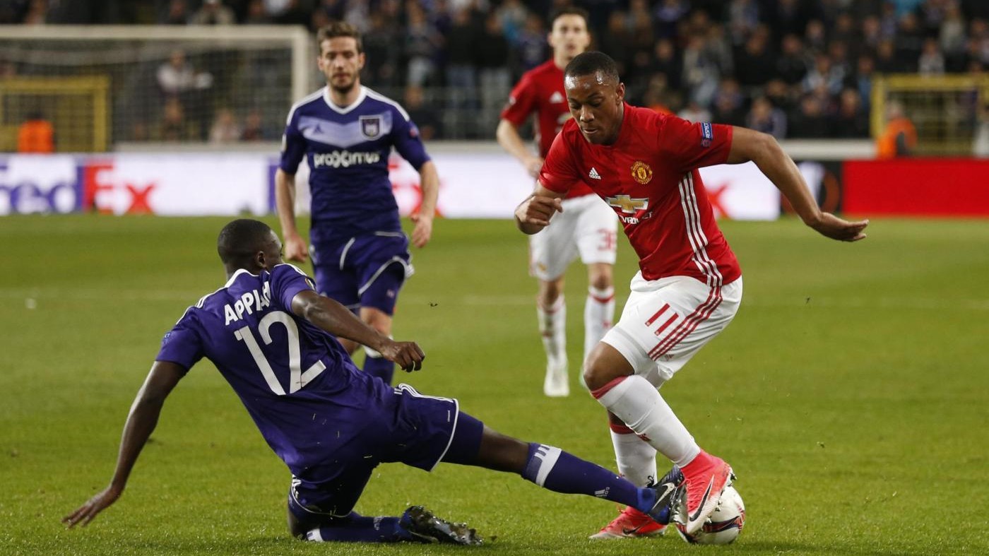 Europa League, pari tra Anderlecht e United, Ajax batte Schalke