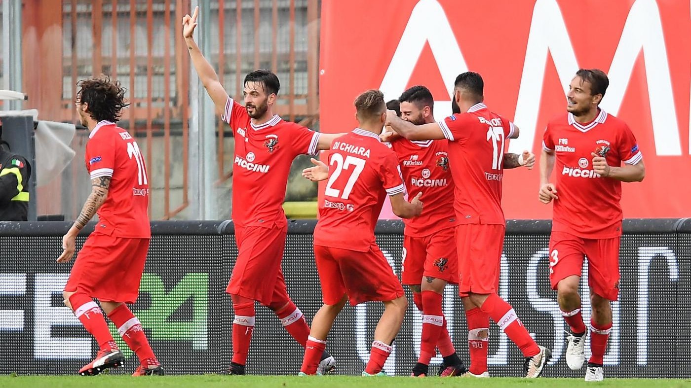 FOTO Perugia-Cittadella 2-0 con doppietta di Di Carmine