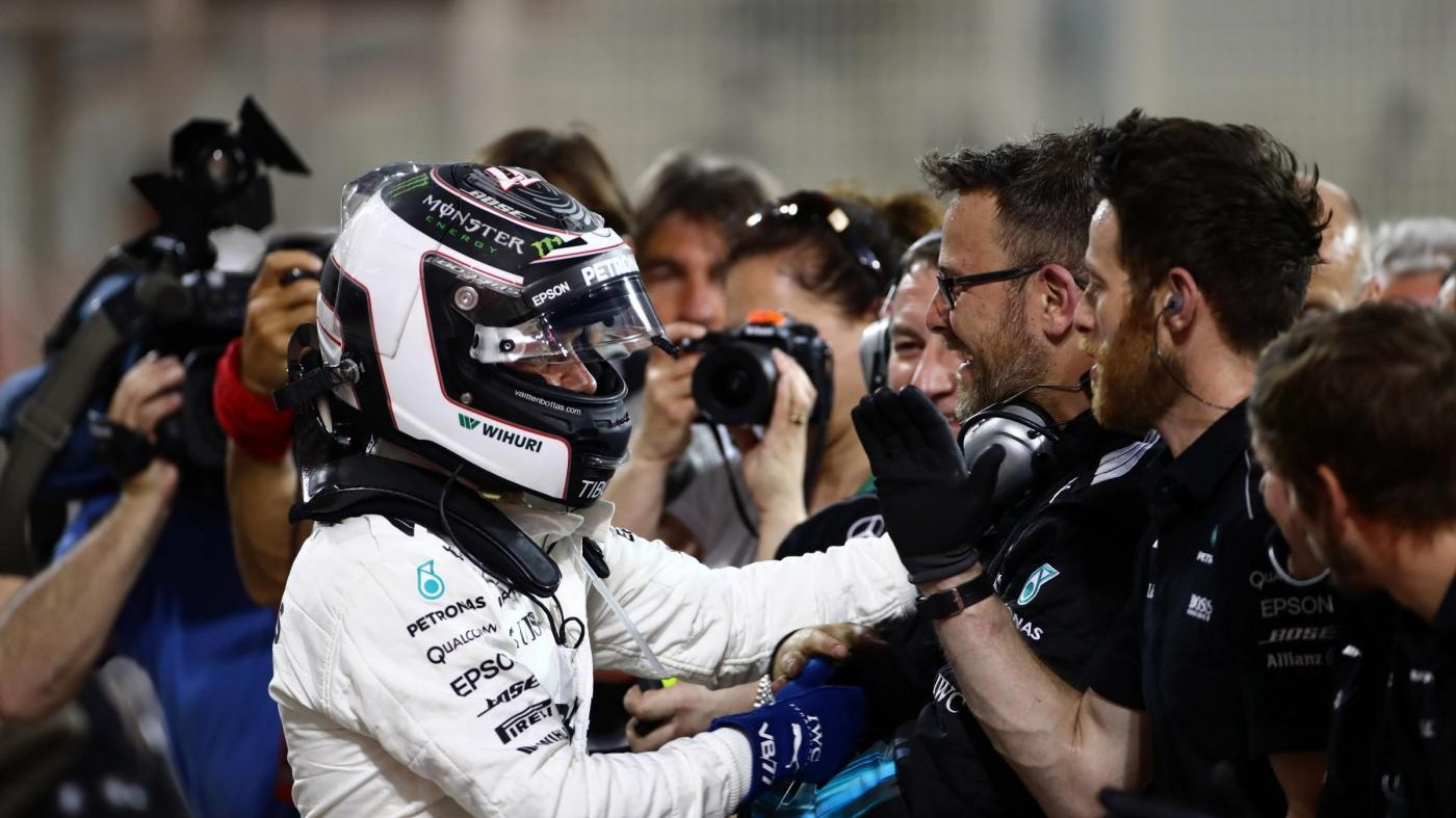 F1, Bottas: Sono contento, spero sia la prima pole di una lunga serie