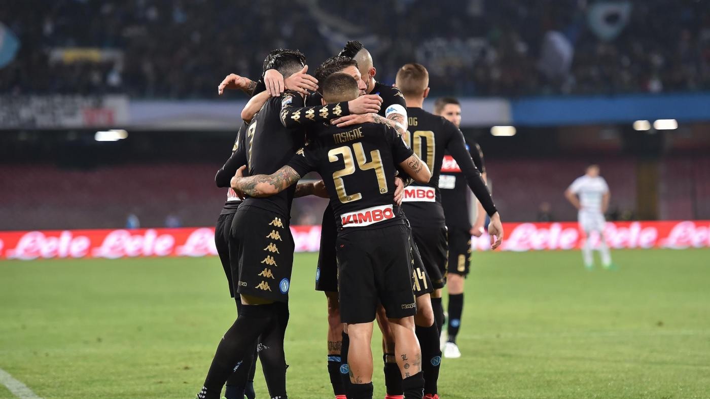 Il Napoli cala il tris all’Udinese e accorcia sulla Roma in classifica