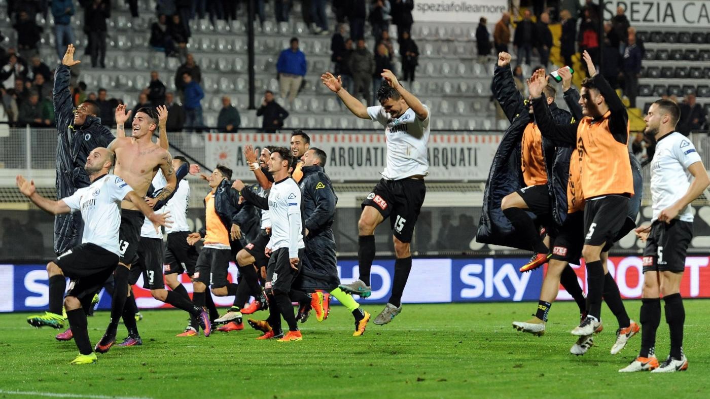 FOTO Calcio, Serie B: Spezia vs Brescia 2-0