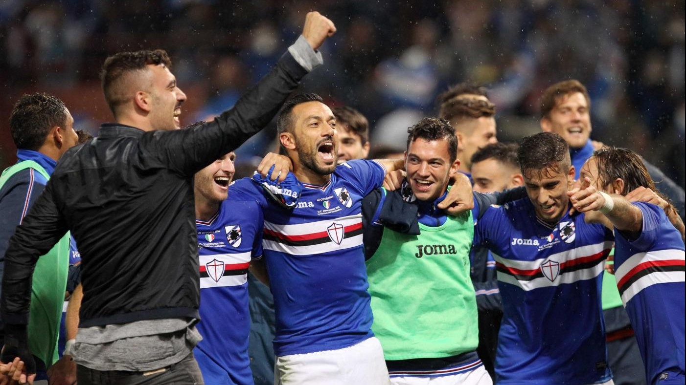 FOTO Serie A, Samp batte Genoa 2-1