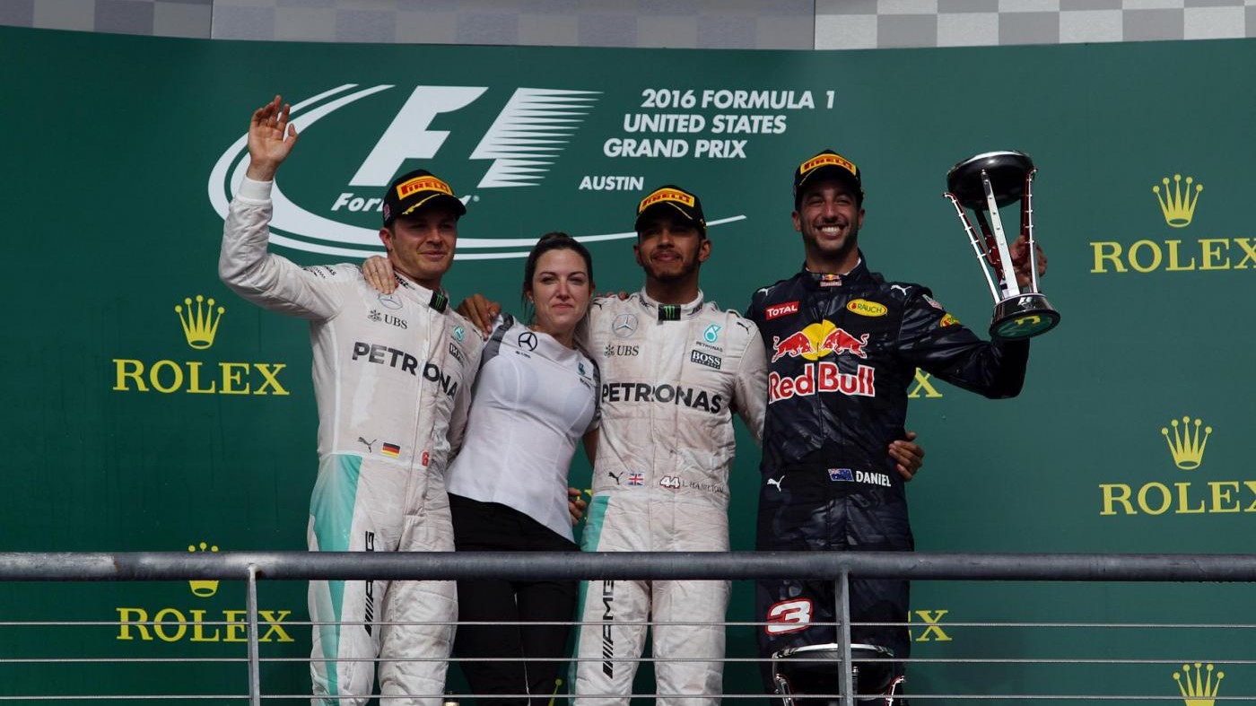 FOTO F1, Hamilton vince il Gran Premio degli Usa