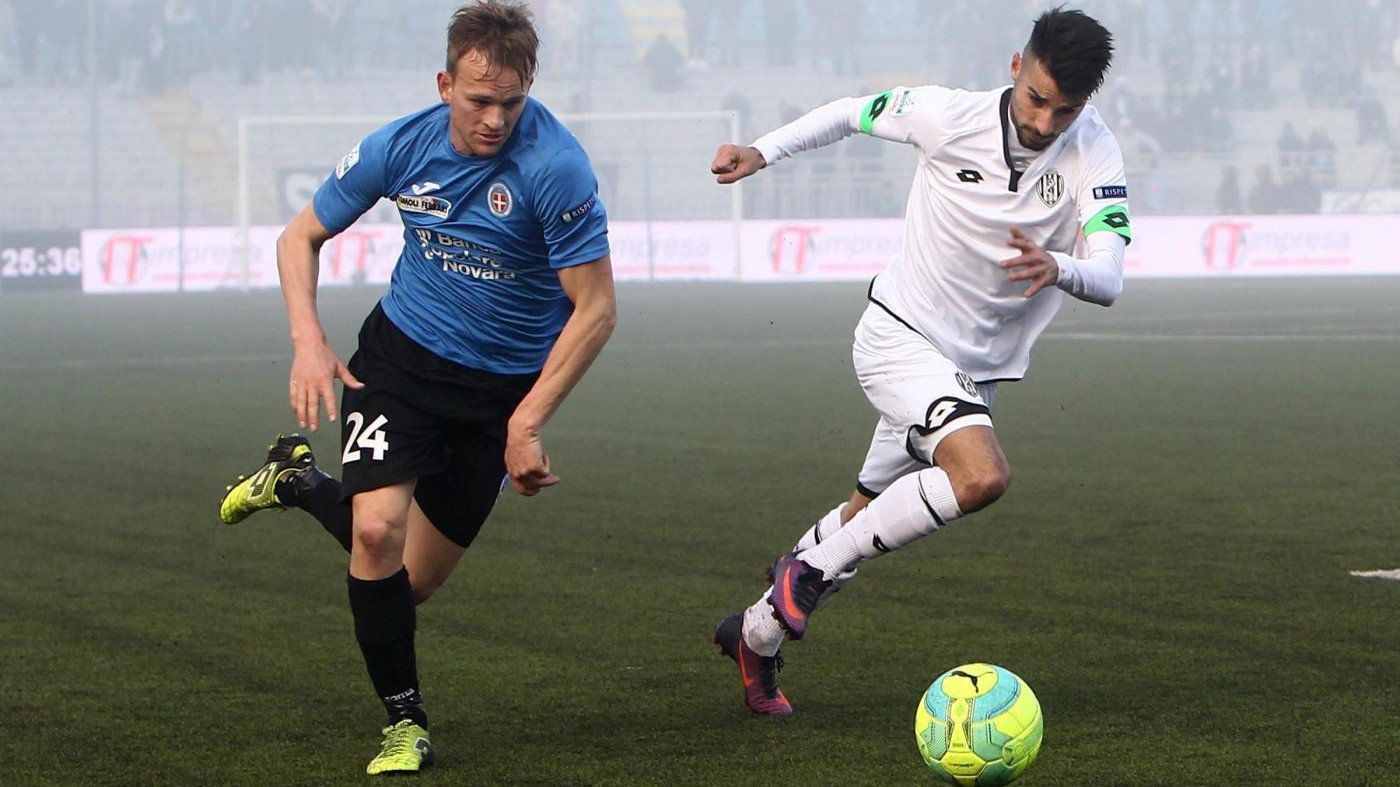 Serie B, il Novara strapazza il Cesena 3-1