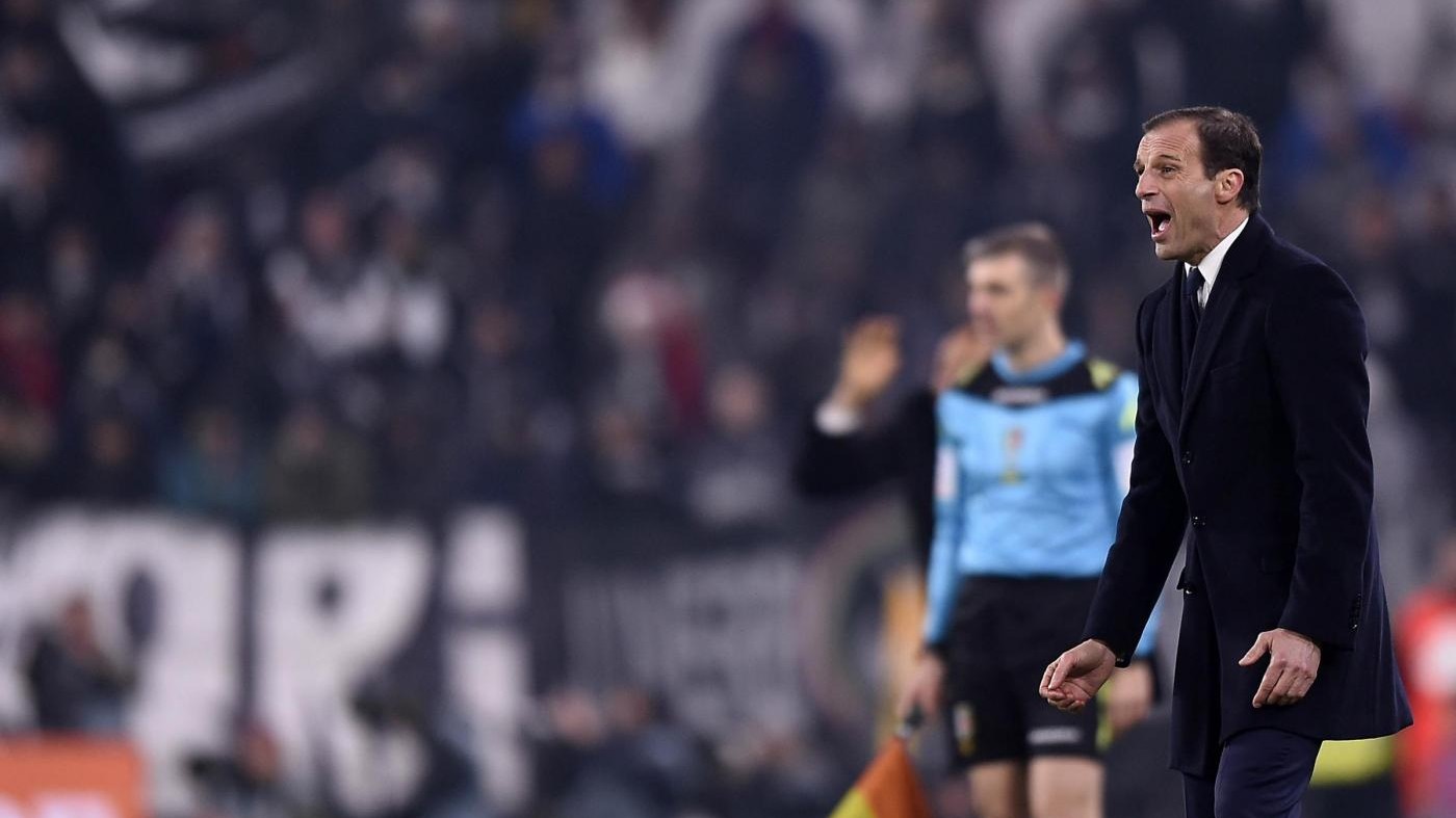 Juve, Allegri: Non parliamo di fuga, campionato ancora lungo