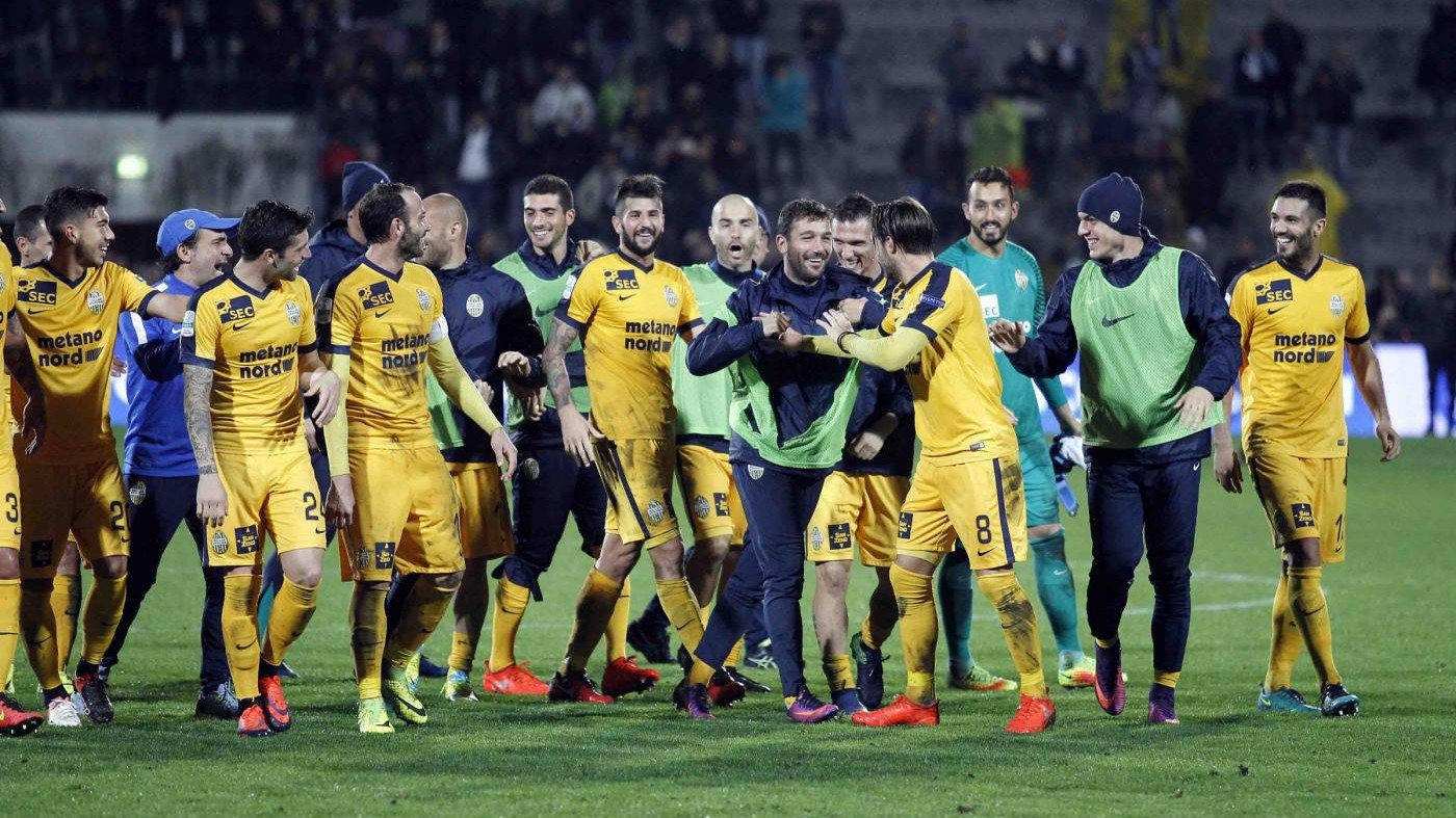 FOTO Serie B, Spezia travolto da Hellas Verona 1-4