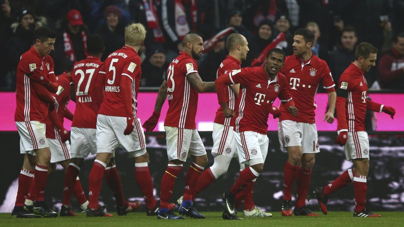 Bundesliga, Bayern travolge Lipsia 3-0, Hertha ok