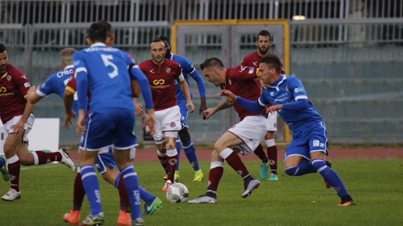 FOTO Lega Pro, Livorno vince il derby con Prato 5-1