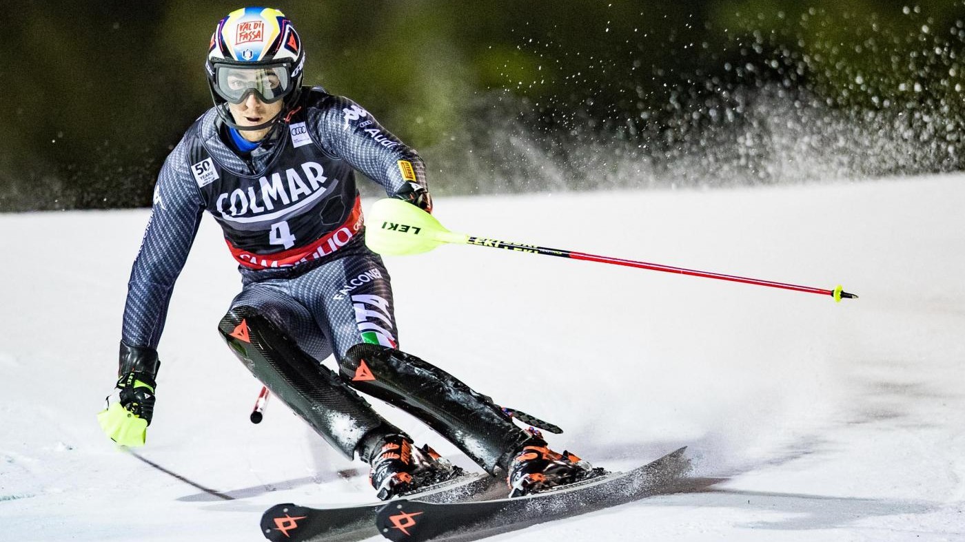 Sci, Kristoffersen vince lo slalom a Campiglio, Gross terzo