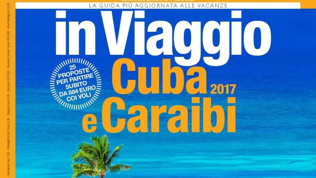 ‘In Viaggio’ di gennaio dedicato a Cuba e ai Caraibi