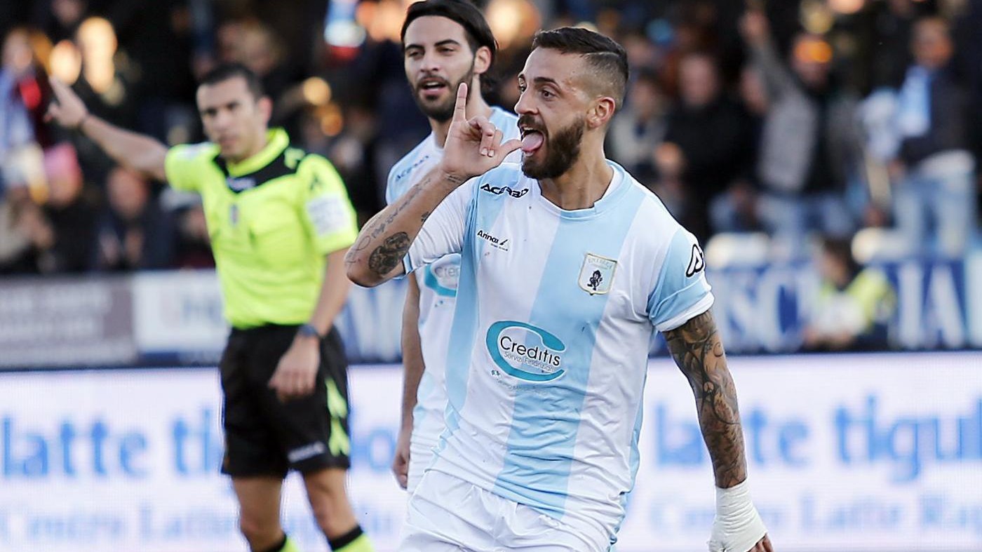 Serie B, Entella stende Novara 4-1